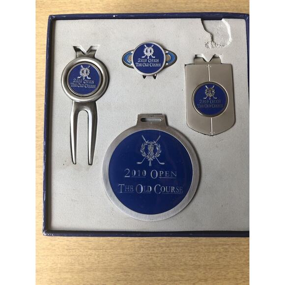 St.‎ Andrews The Old Course 2010 Scotland Golfing Accessory Set Rare - Picture 2 of 4